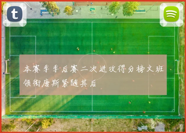本赛季季后赛二次进攻得分榜文班领衔唐斯紧随其后